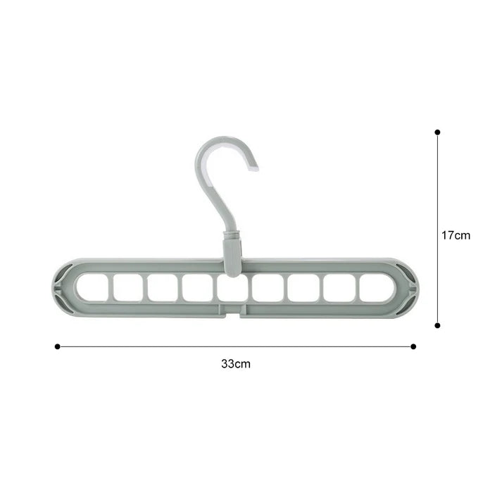PROMO x5 Perchas Organizadoras para Multiplicar tu Espacio en el Placard