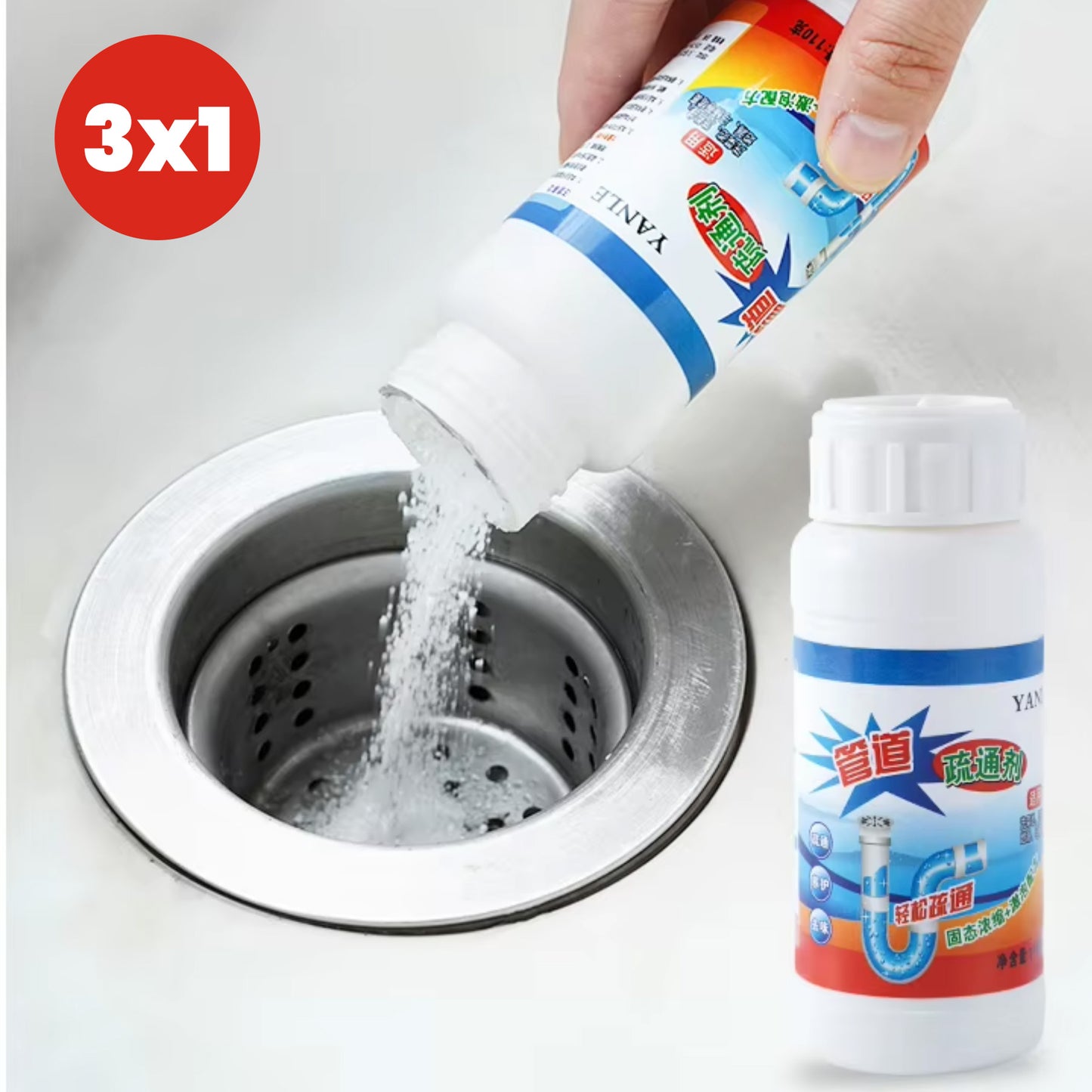 PROMO 3x1 Destapa Cañerías y Drenaje Turbo | Limpieza Profunda