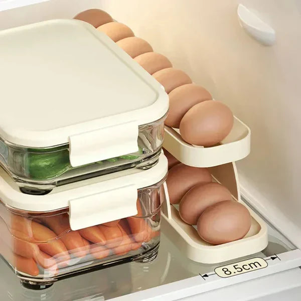 Organizador Dispensador de Huevos Automático