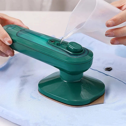 Mini Plancha a Vapor Portátil: Ropa Impecable en Segundos