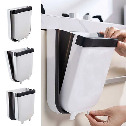 Basurero Plegable y Portatil Ahorrador de Espacio