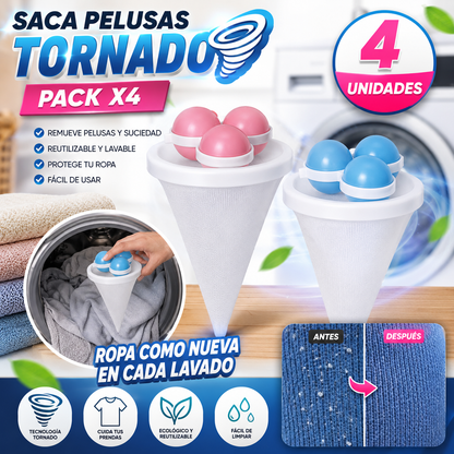 Promo x4 Filtro Atrapa Pelusas para Lavadora