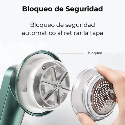 Removedor de Pelusas Eléctrico | Efecto Ropa Nueva Al Instante