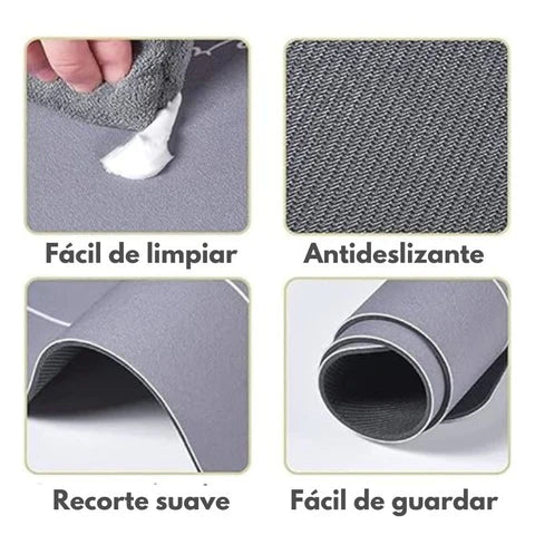 PROMO 2x1 Tapete Absorbente Premium Antideslizante
