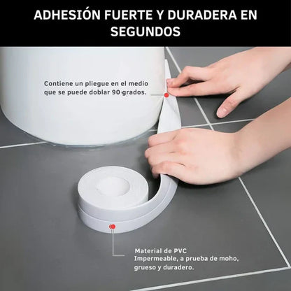 PROMO 2x1 Cinta Selladora Impermeable para Cocina y Baño