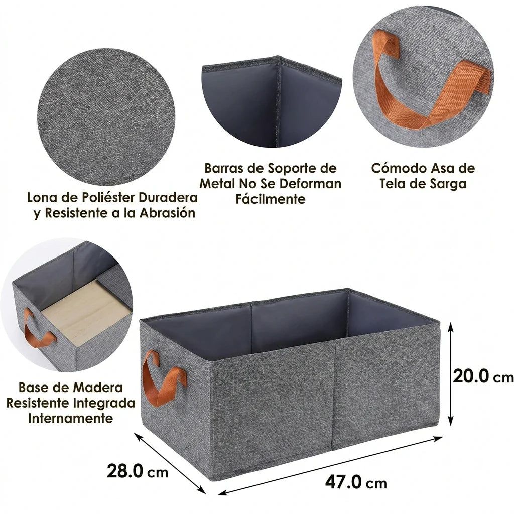 PROMO 3x1 Organizadores de Ropa Multiuso Plegable