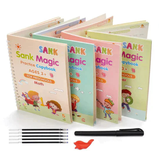 EscribeFácil™ | Kit de Caligrafía Inteligente Reutilizable Set x4
