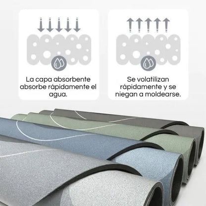 PROMO 2x1 Tapete Absorbente Premium Antideslizante