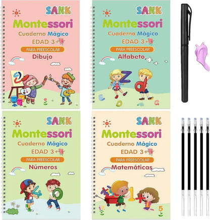 EscribeFácil™ | Kit de Caligrafía Inteligente Reutilizable Set x4