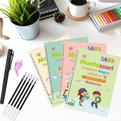 EscribeFácil™ | Kit de Caligrafía Inteligente Reutilizable Set x4