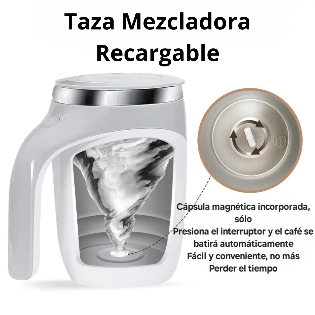 MagicMix® Taza Automezclable | Tu bebida se mezcla sola con un botón