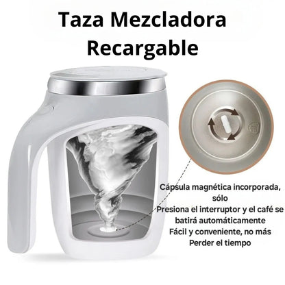 MagicMix® Taza Automezclable | Tu bebida se mezcla sola con un botón