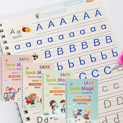 EscribeFácil™ | Kit de Caligrafía Inteligente Reutilizable Set x4