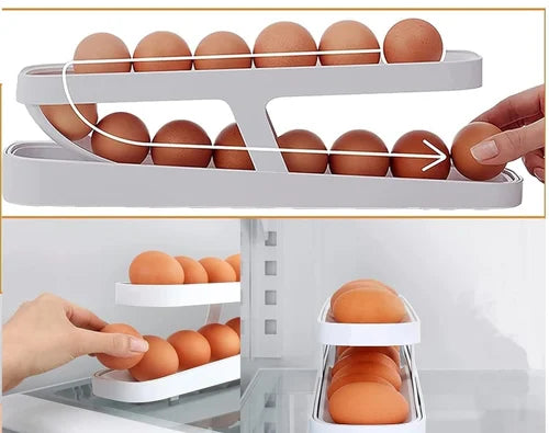 Organizador Dispensador de Huevos Automático