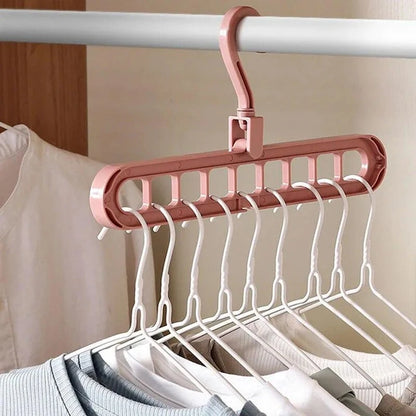 PROMO x5 Perchas Organizadoras para Multiplicar tu Espacio en el Placard