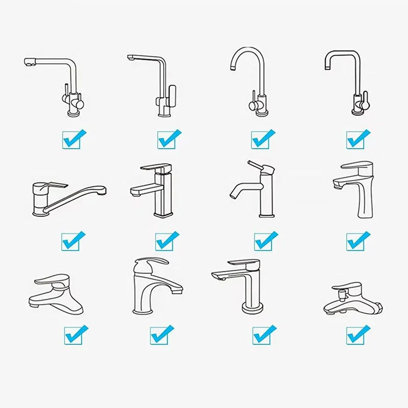 PROMO 2x1 AquaFlex® Extensor de Grifo 1080° | Más alcance, menos salpicaduras