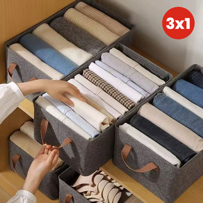 PROMO 3x1 Organizadores de Ropa Multiuso Plegable