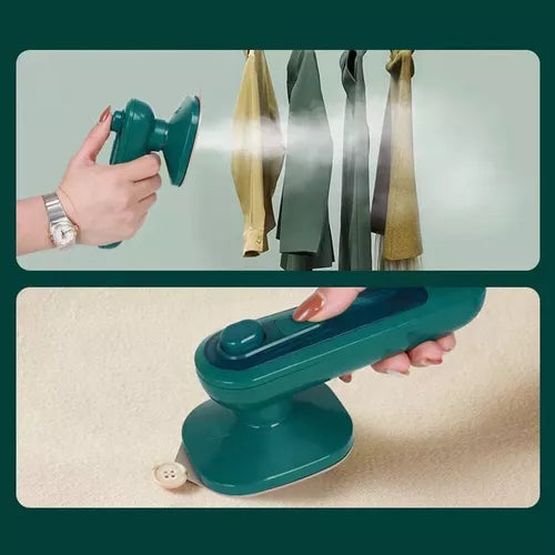 Mini Plancha a Vapor Portátil: Ropa Impecable en Segundos